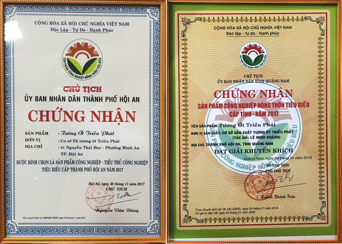 Ớt tương Triều Phát